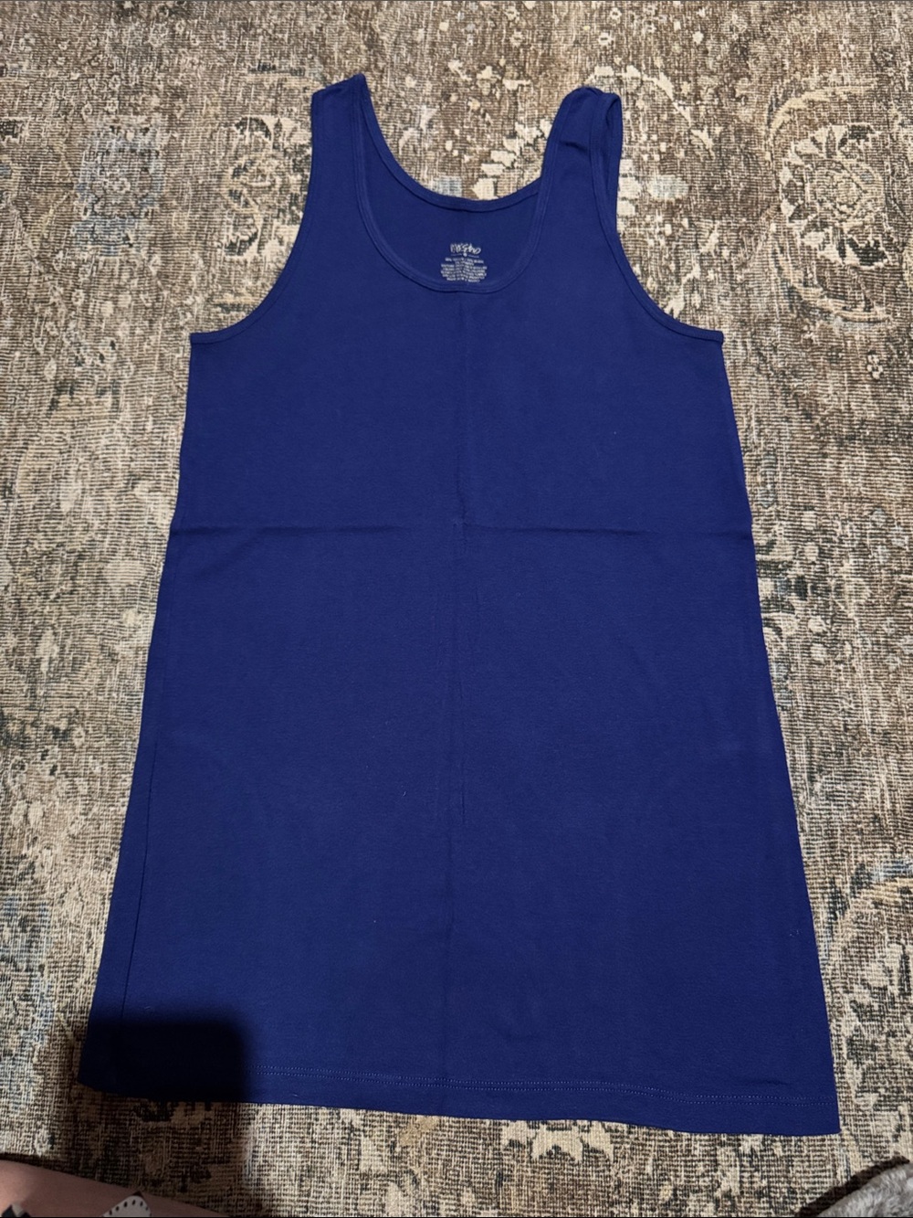 Mossimo Supply Co. Sleeveless Tank Top in Deep Blue - XL
